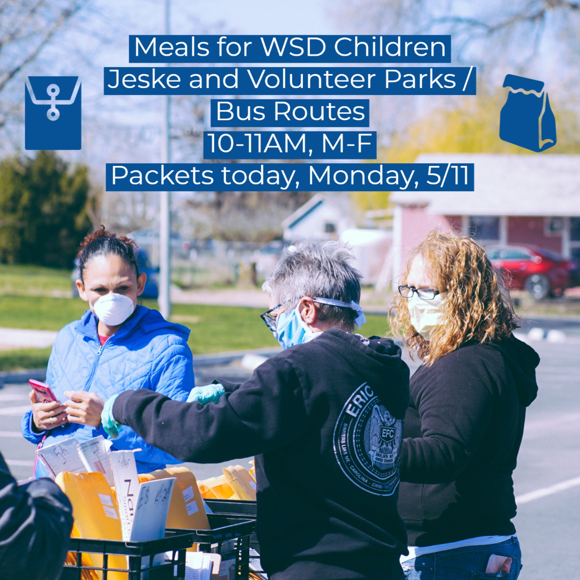 5/11/2020, MEALS AND ENRICHMENT PACKETS